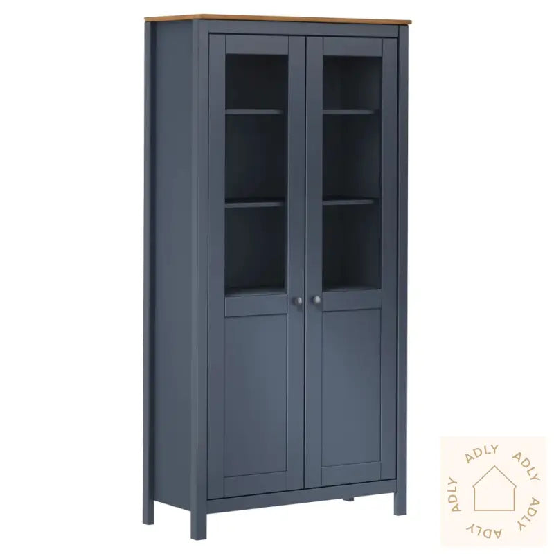 Highboard Hill Hvit 85X37X170,5 Cm Heltre Furu