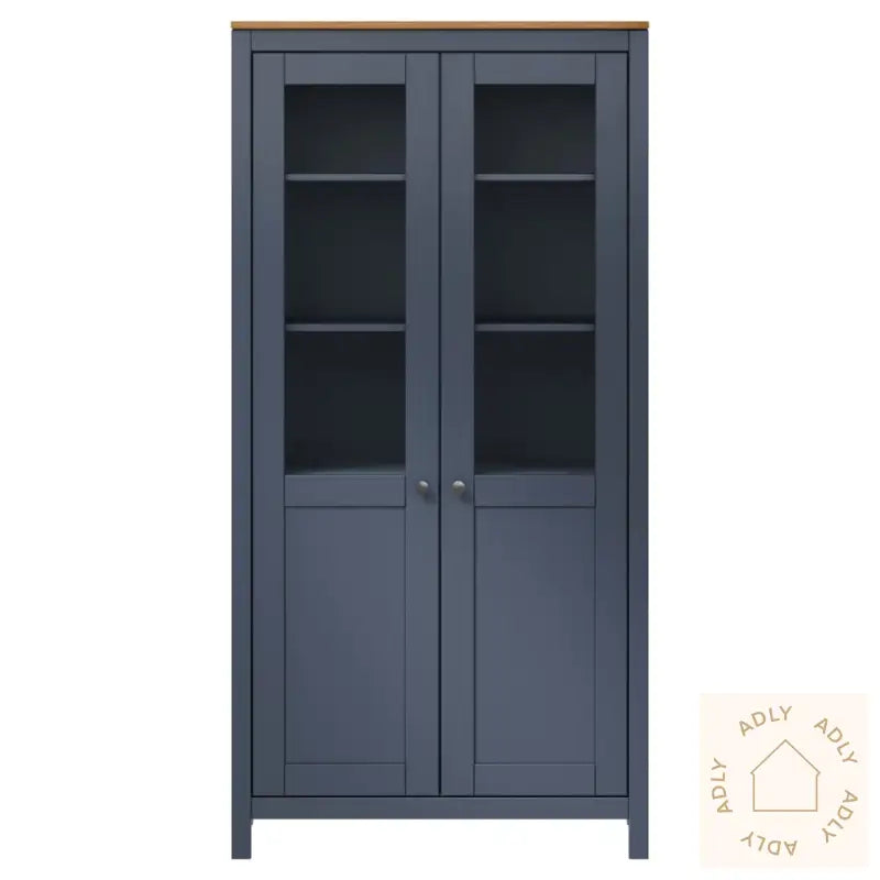 Highboard Hill Hvit 85X37X170,5 Cm Heltre Furu