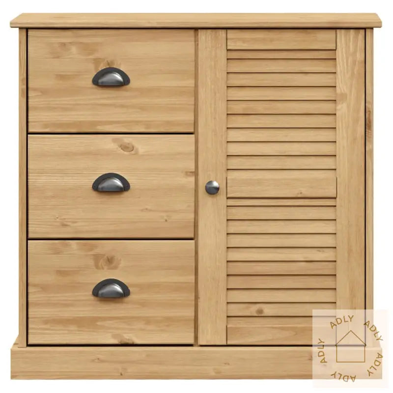 Highboard Vigo 78X40X175 Cm Heltre Furu