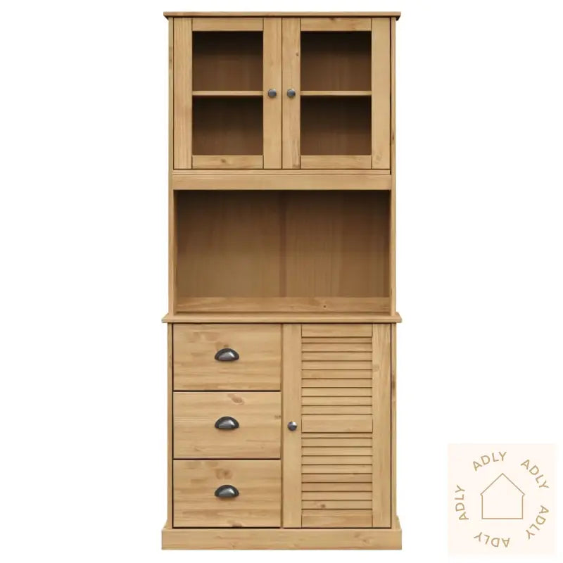 Highboard Vigo 78X40X175 Cm Heltre Furu
