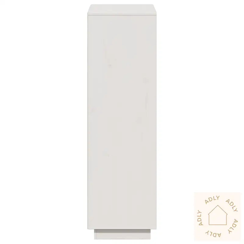 Highboard Hvit 74X35X117 Cm Heltre Furu