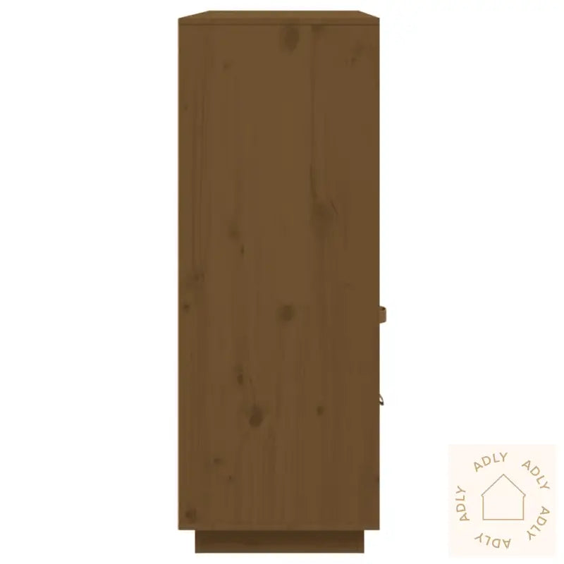 Highboard Honningbrun 100X40X108,5 Cm Heltre Furu