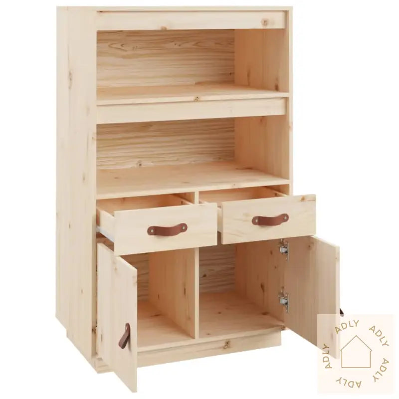 Highboard 67X40X108,5 Cm Heltre Furu