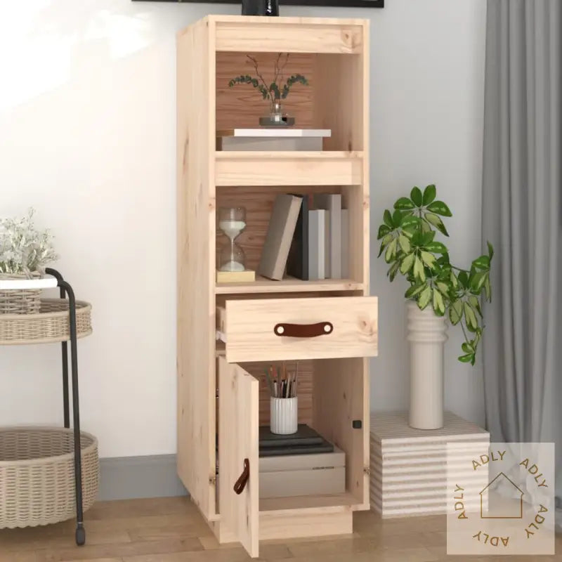 Highboard 34X40X108,5 Cm Heltre Furu