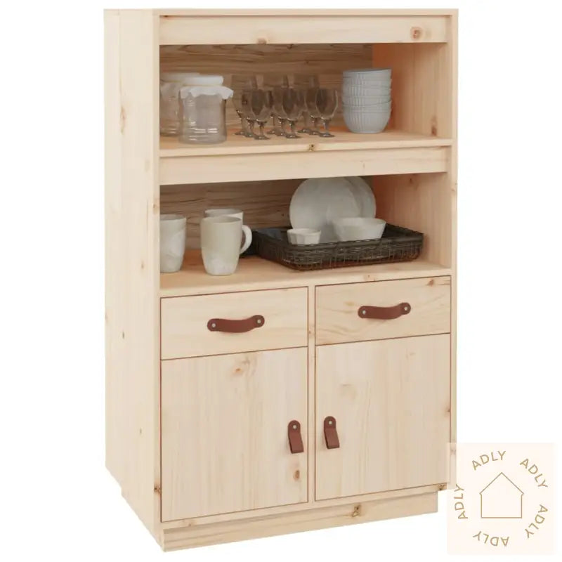 Highboard 67X40X108,5 Cm Heltre Furu