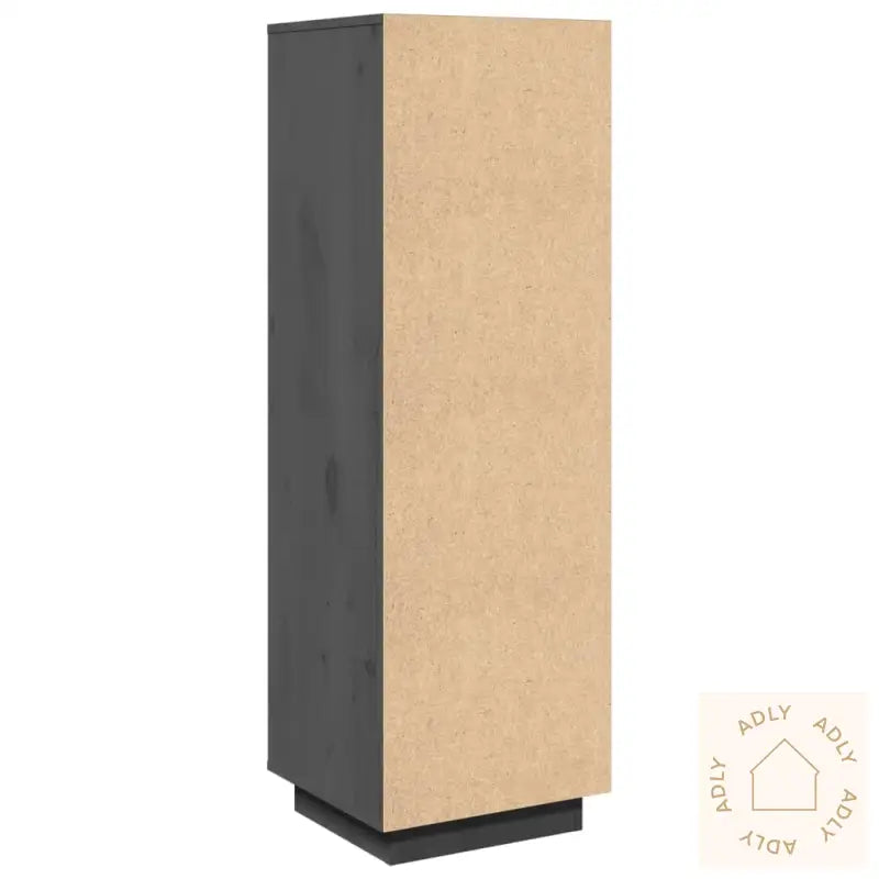 Highboard Grå 38X35X117 Cm Heltre Furu