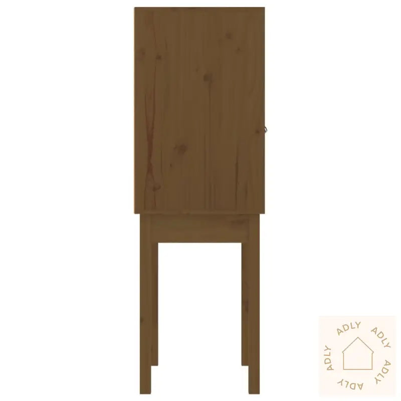 Highboard Honningbrun 60X40X120 Cm Heltre Furu