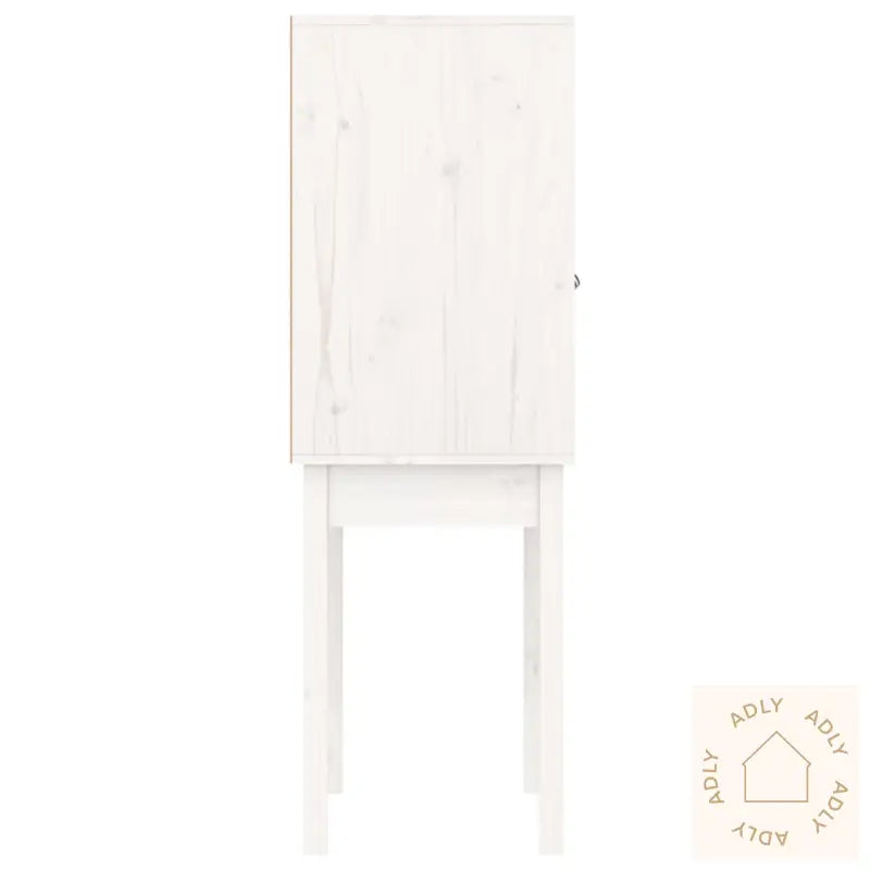 Highboard Hvit 60X40X120 Cm Heltre Furu