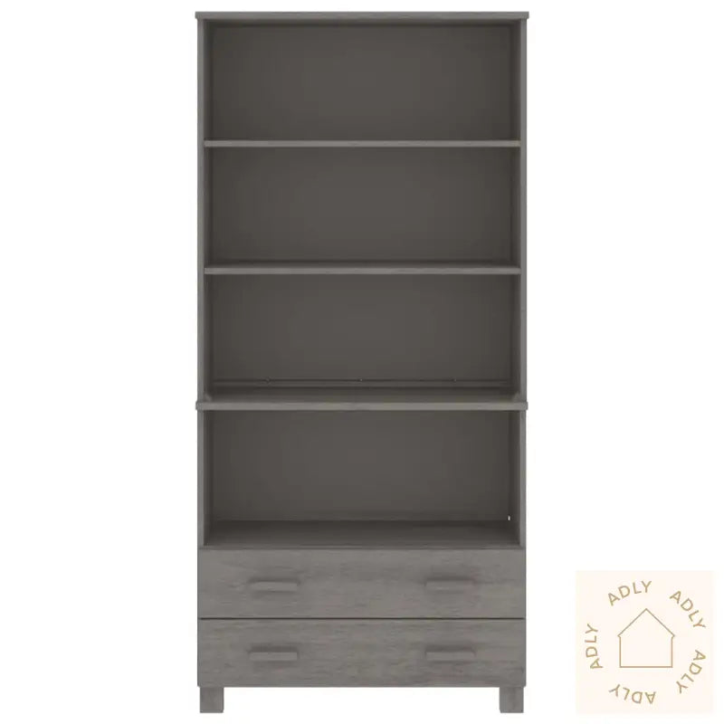 Highboard Hamar Heltre Furu Lysegrå