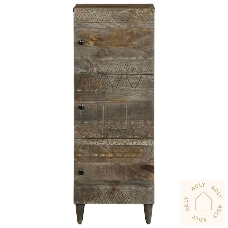 Highboard 40X33X110 Cm Heltre Mango