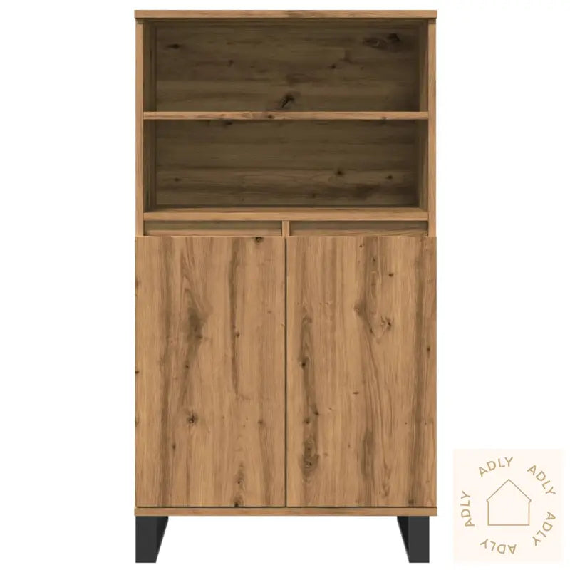 Highboard Artisan Eik 60X36X110 Cm Konstruert Tre