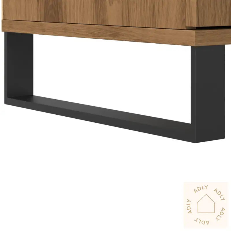 Highboard Artisan Eik 60X36X110 Cm Konstruert Tre