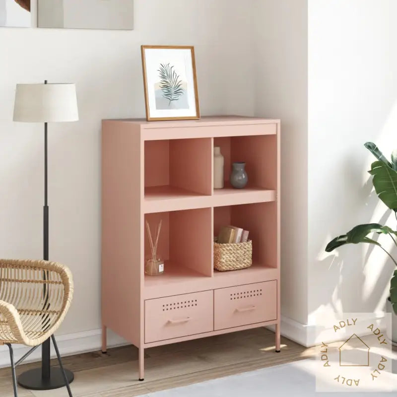 Highboard Rosa 68X39X101,5 Cm Stål