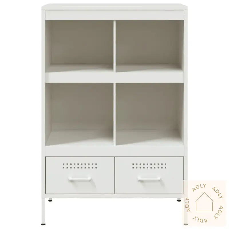 Highboard Hvit 68X39X101,5 Cm Stål