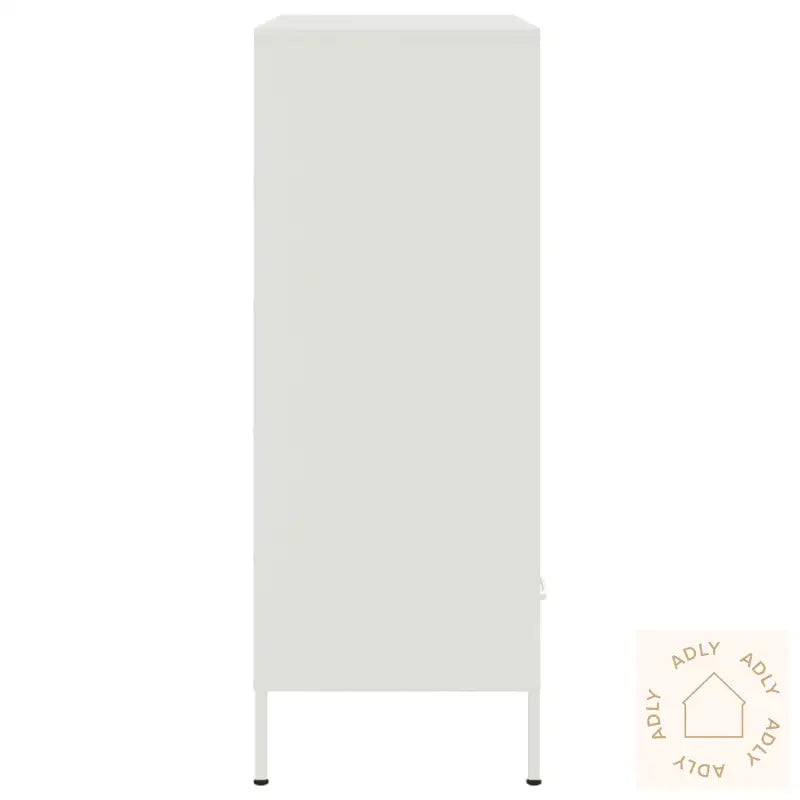 Highboard Hvit 68X39X101,5 Cm Stål