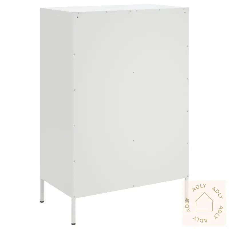 Highboard Hvit 68X39X101,5 Cm Stål