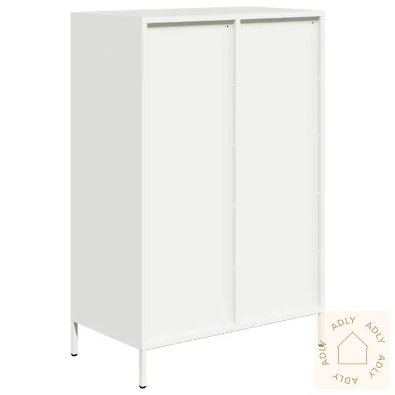 Highboard Hvit 68X39X101,5 Cm Stål