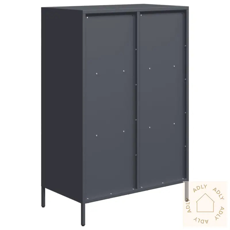 Highboard Antrasitt 68X39X103,5 Cm Stål