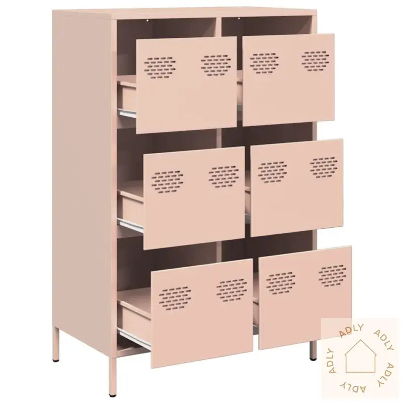 Highboard Rosa 68X39X101,5 Cm Stål