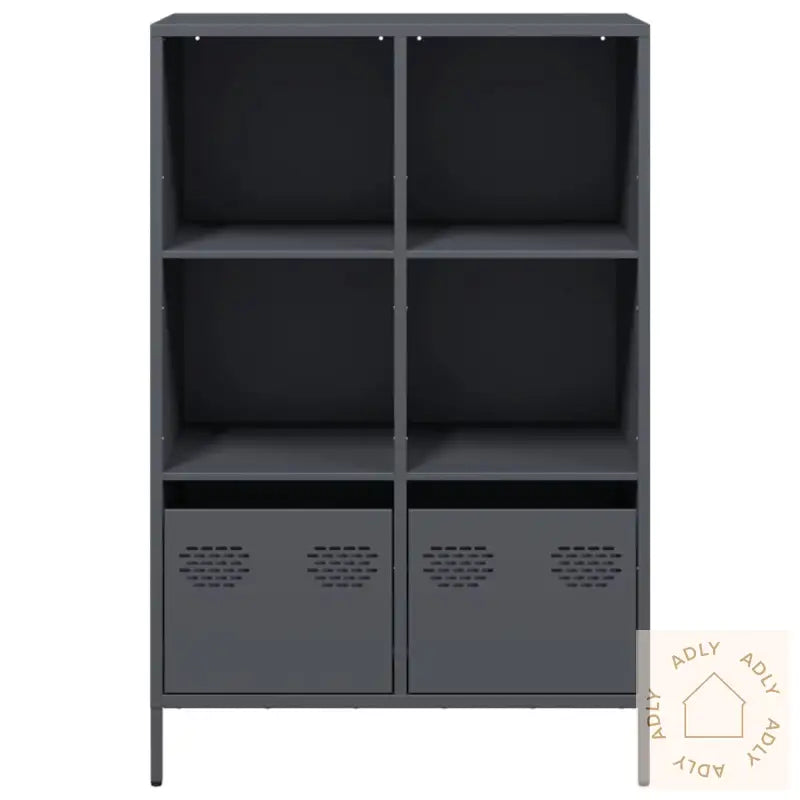 Highboard Antrasitt 68X39X103,5 Cm Stål