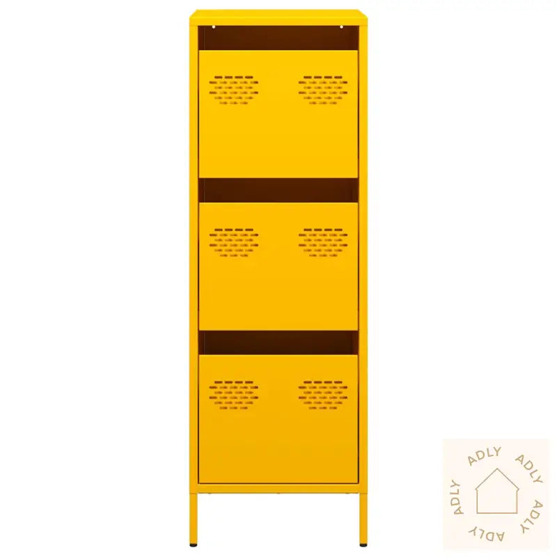Highboard Sennepsgul 39X35X103,5 Cm Stål