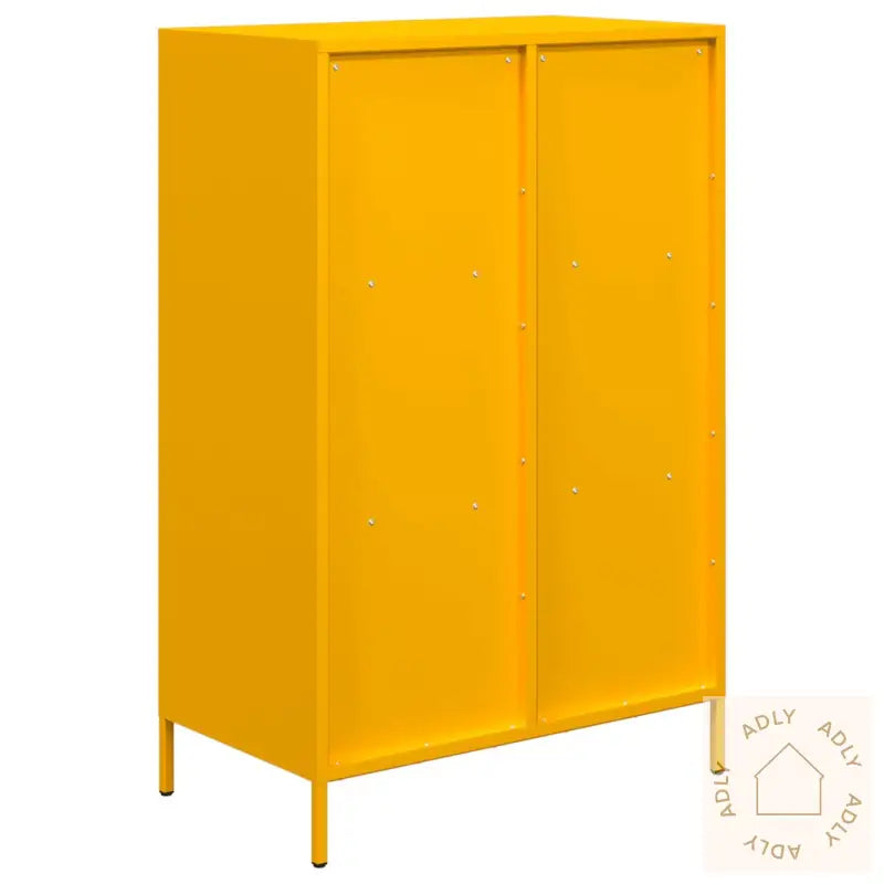 Highboard Sennepsgul 68X39X103,5 Cm Stål