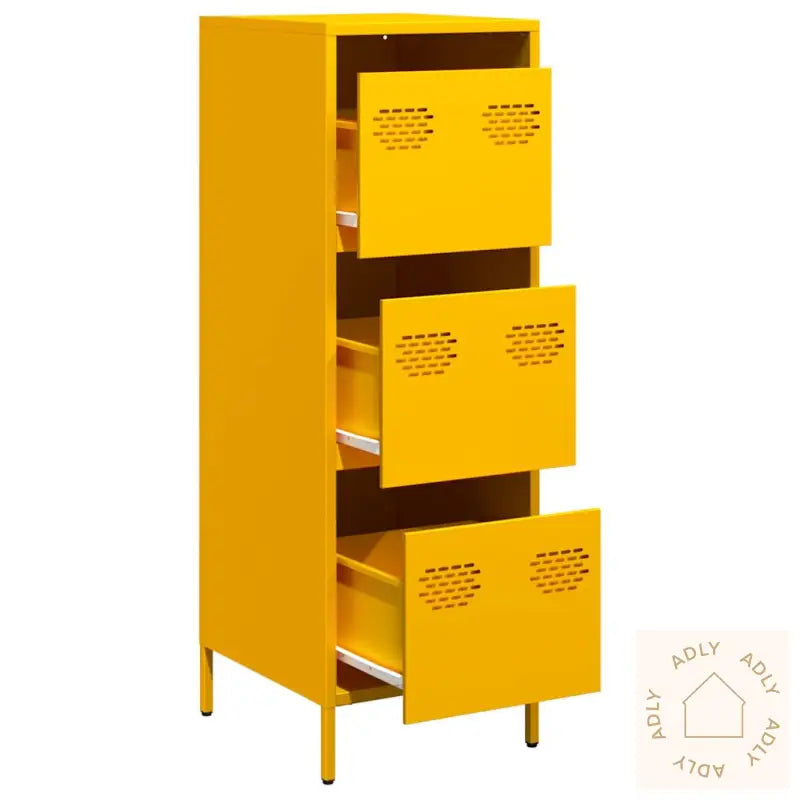 Highboard Sennepsgul 39X35X103,5 Cm Stål