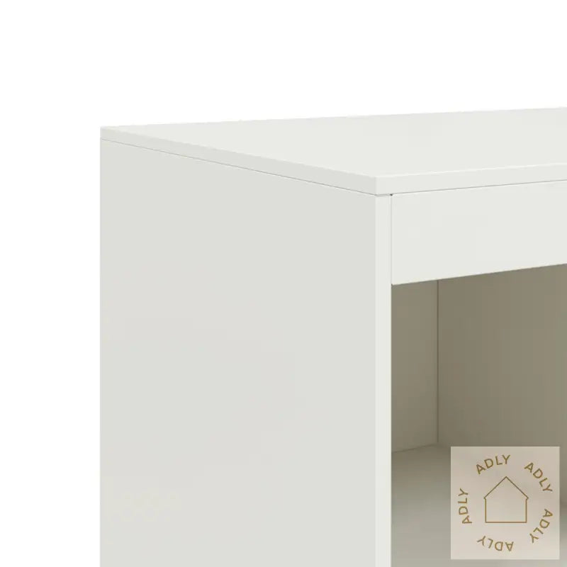 Highboard Hvit 67X39X95 Cm Stål