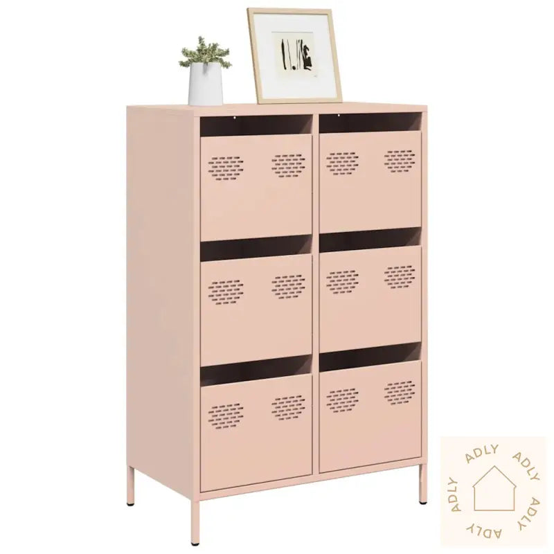 Highboard Rosa 68X39X101,5 Cm Stål