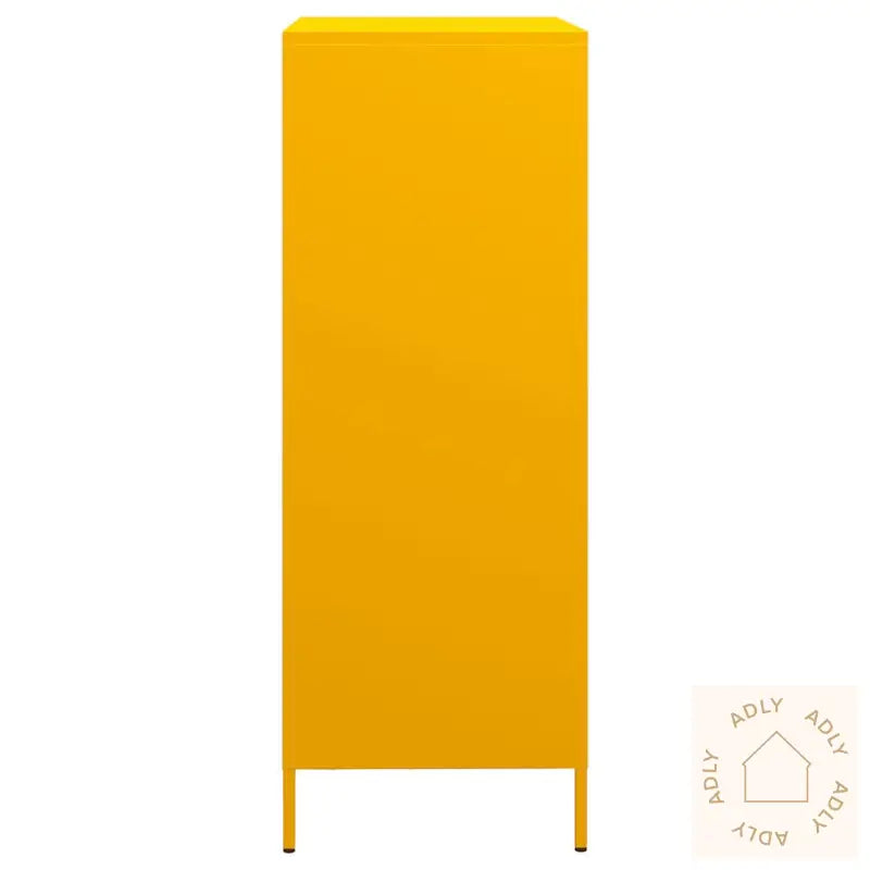 Highboard Sennepsgul 68X39X103,5 Cm Stål