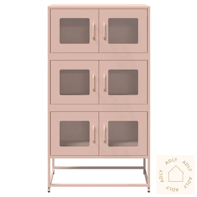 Highboard Rosa 68X39X123 Cm Stål