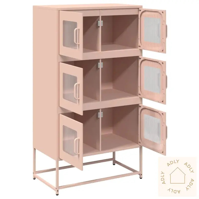 Highboard Rosa 68X39X123 Cm Stål