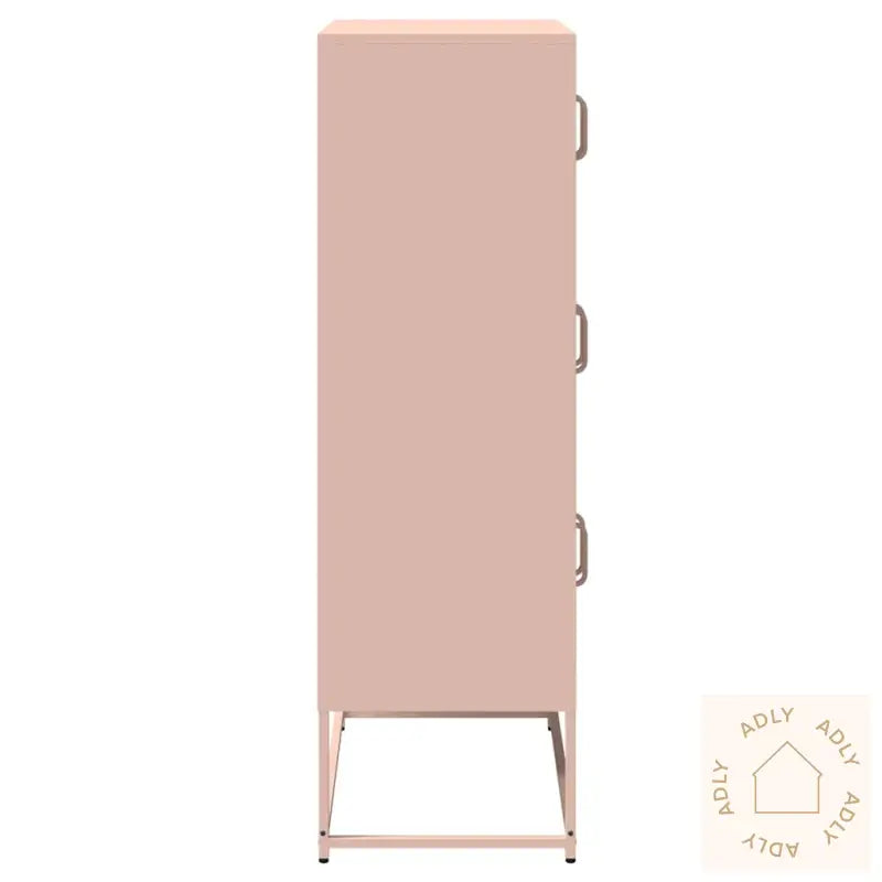 Highboard Rosa 68X39X123 Cm Stål