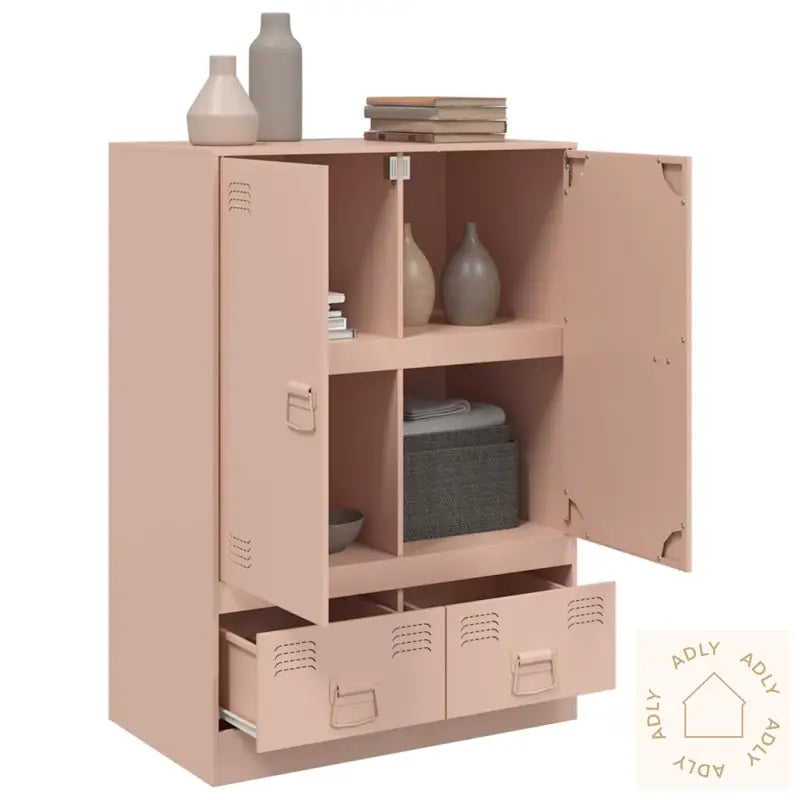 Highboard Rosa 67X39X95 Cm Stål