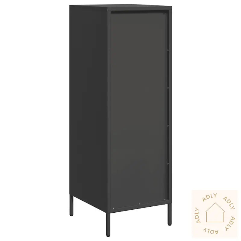 Highboard Svart 39X35X103,5 Cm Stål