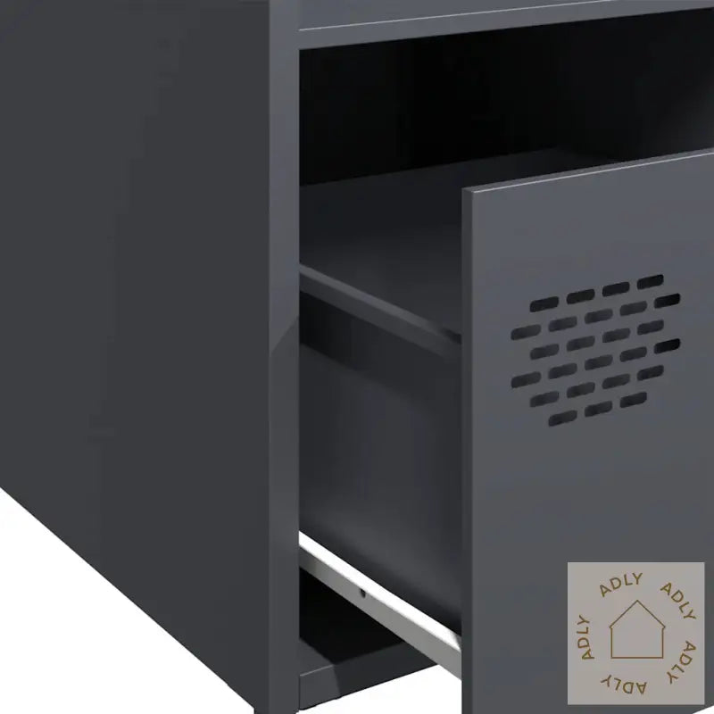 Highboard Antrasitt 35X39X103,5 Cm Stål