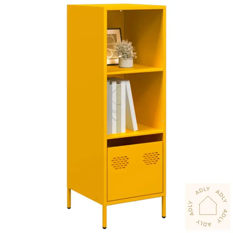 Highboard Sennepsgul 35X39X103,5 Cm Stål