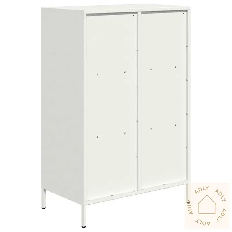 Highboard Hvit 68X39X103,5 Cm Stål