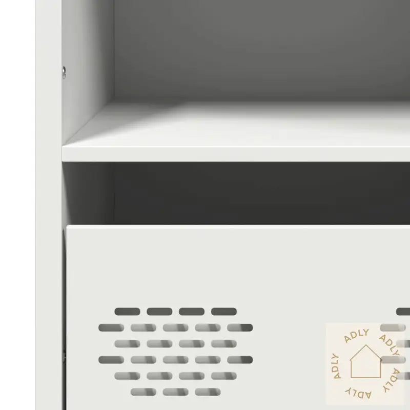 Highboard Hvit 68X39X103,5 Cm Stål