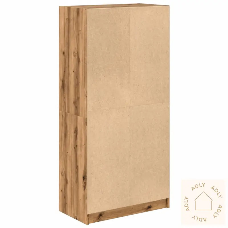Highboard Med Dører Artisan Eik 68X37X142 Cm Konstruert Tre