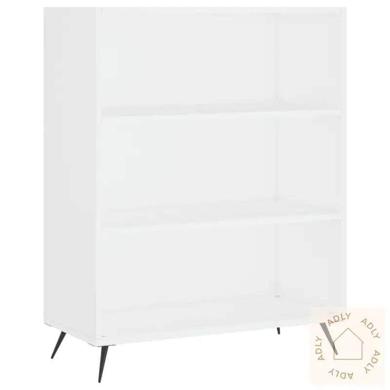 Highboard Hvit Konstruert Tre