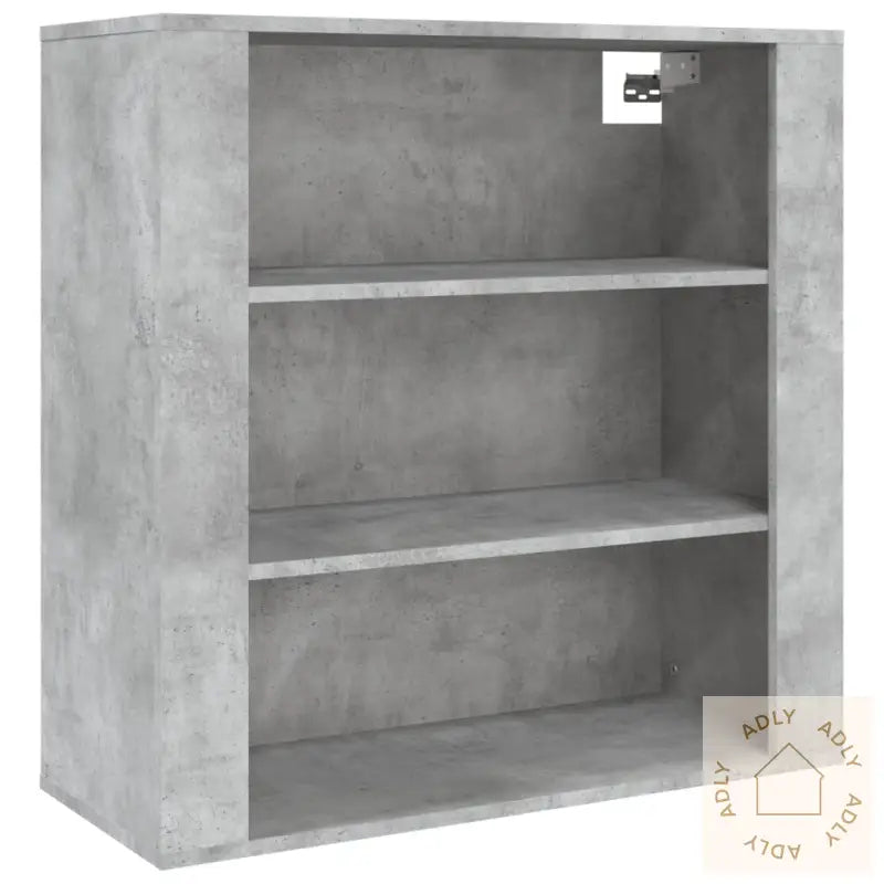 Highboard Betonggrå Konstruert Tre