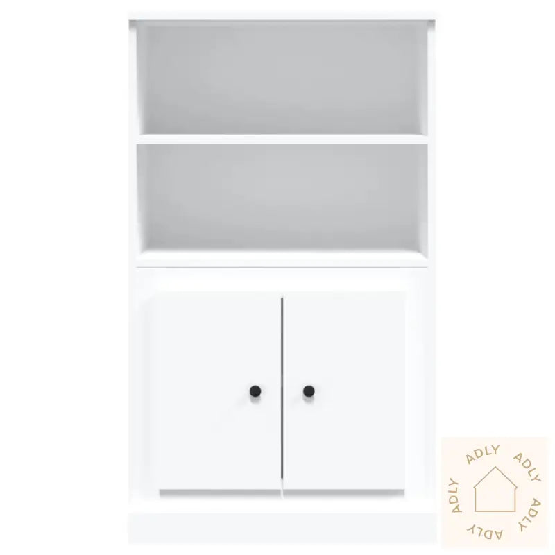 Highboard Hvit 60X35,5X103,5 Cm Konstruert Tre