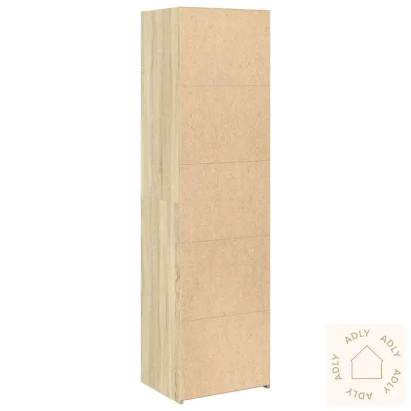 Highboard Sonoma Eik 50X41X185 Cm Konstruert Tre