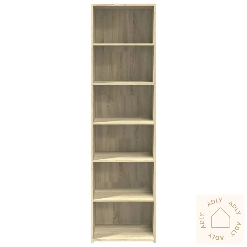 Highboard Sonoma Eik 50X41X185 Cm Konstruert Tre