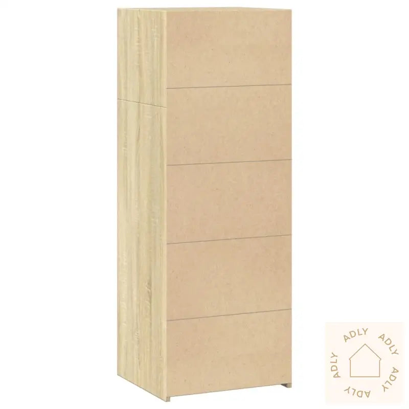 Hylle Sonoma Eik 45X41X124 Cm Konstruert Tre