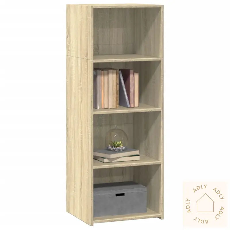 Hylle Sonoma Eik 45X41X124 Cm Konstruert Tre