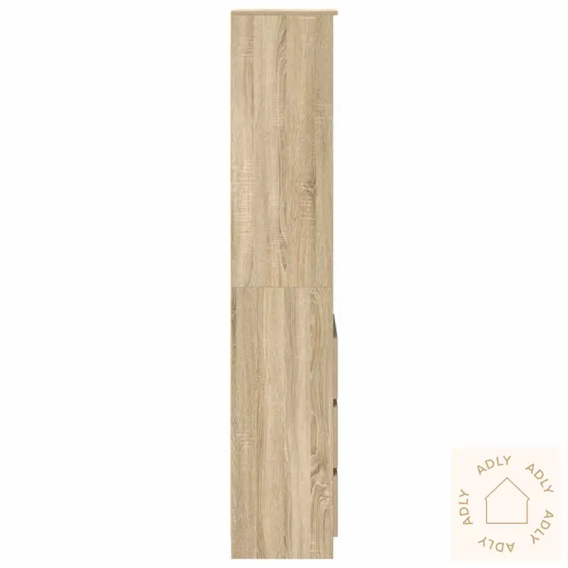 Høybord Sonoma Eik 37,5X35X180 Cm Konstruert Tre