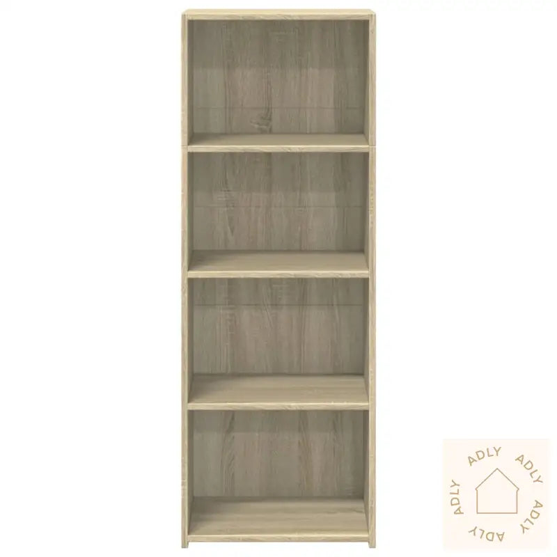 Hylle Sonoma Eik 45X41X124 Cm Konstruert Tre