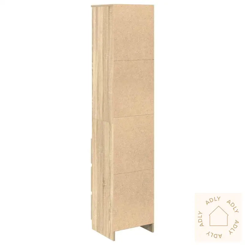 Høybord Sonoma Eik 37,5X35X180 Cm Konstruert Tre